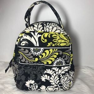 vera bradley gray lunch box